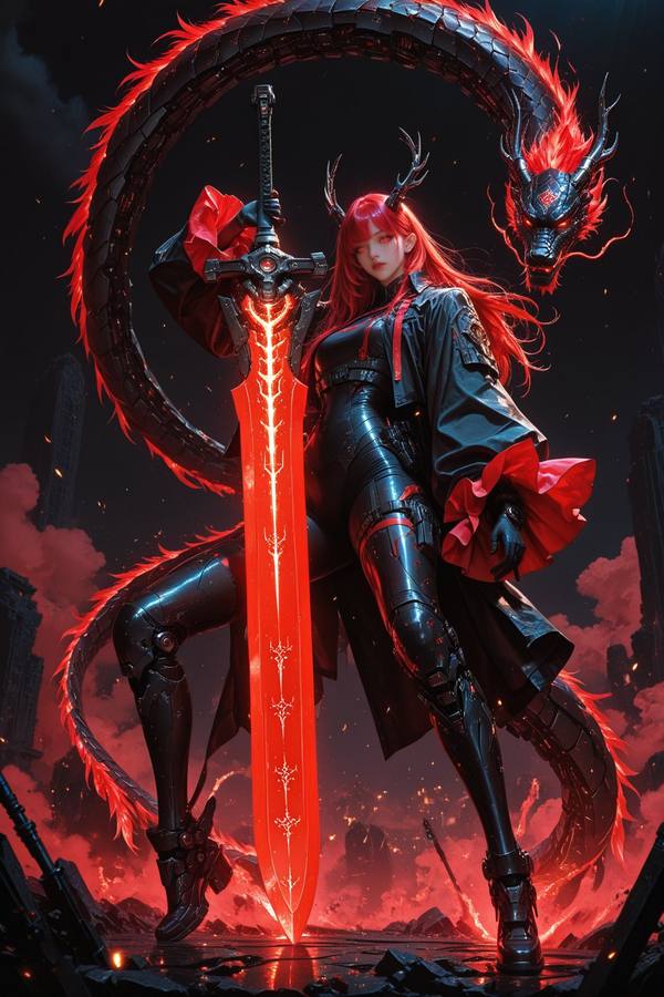 AI-generated image analyzed by PromptLens