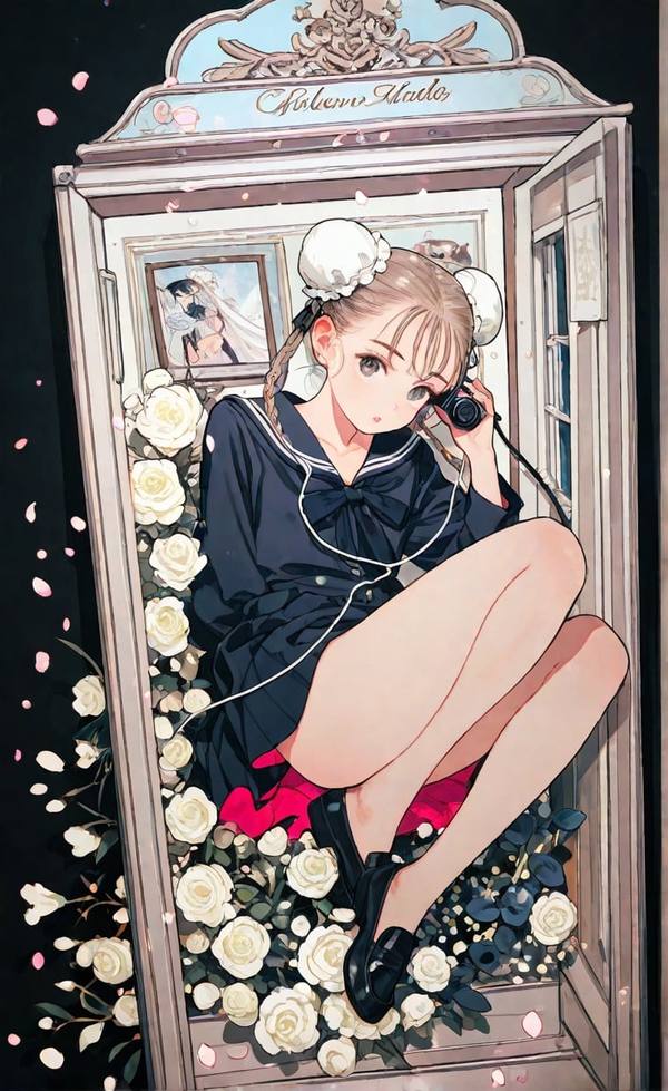 AI-generated image analyzed by PromptLens