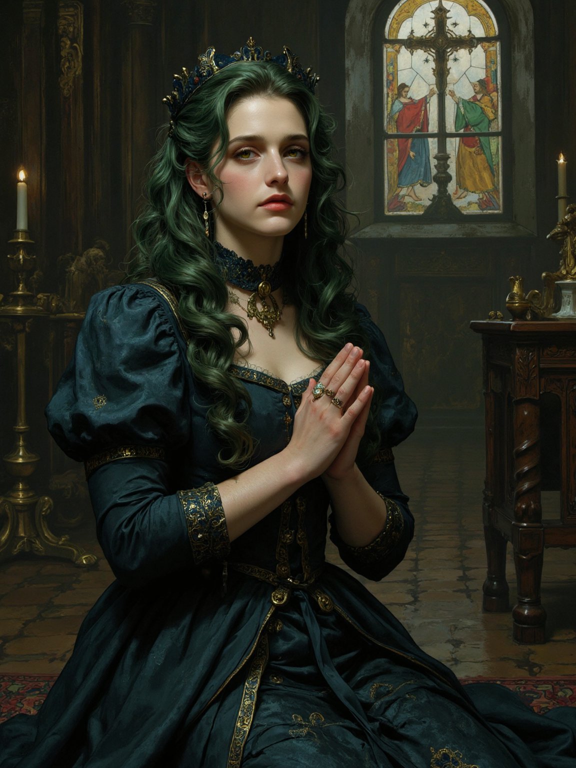 AI-generated image analyzed by PromptLens