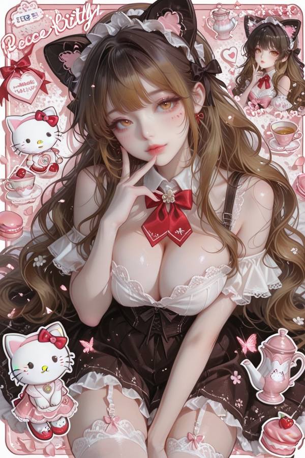 AI-generated image analyzed by PromptLens