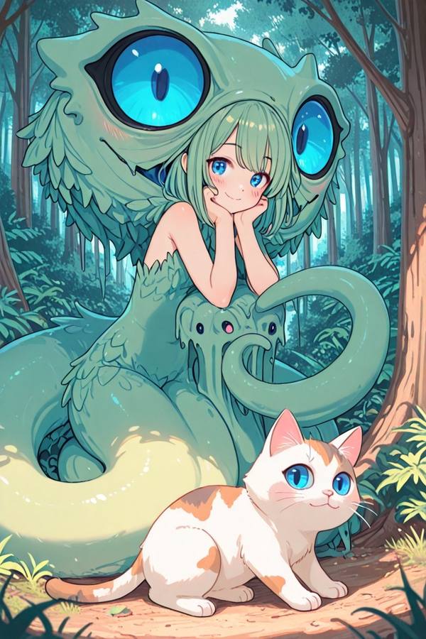 AI-generated image analyzed by PromptLens