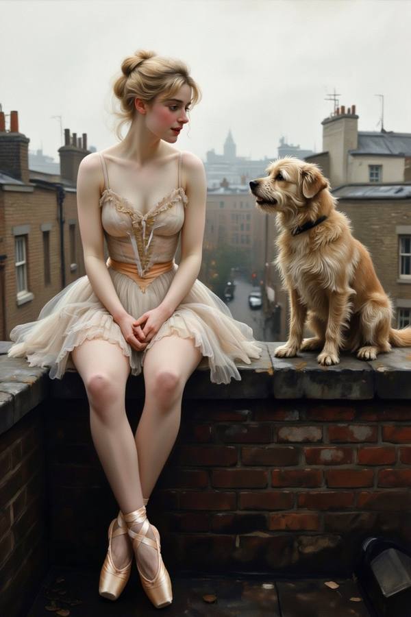 AI-generated image analyzed by PromptLens