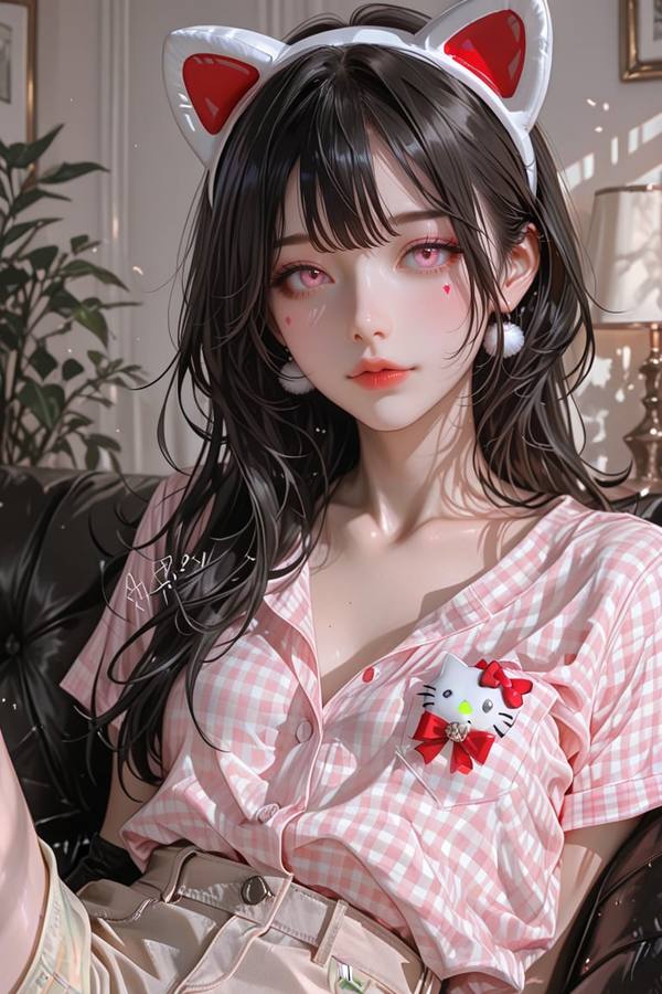 AI-generated image analyzed by PromptLens