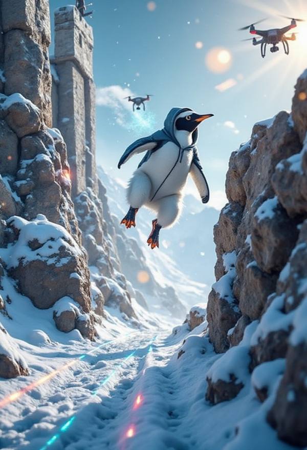 AI-generated image analyzed by PromptLens