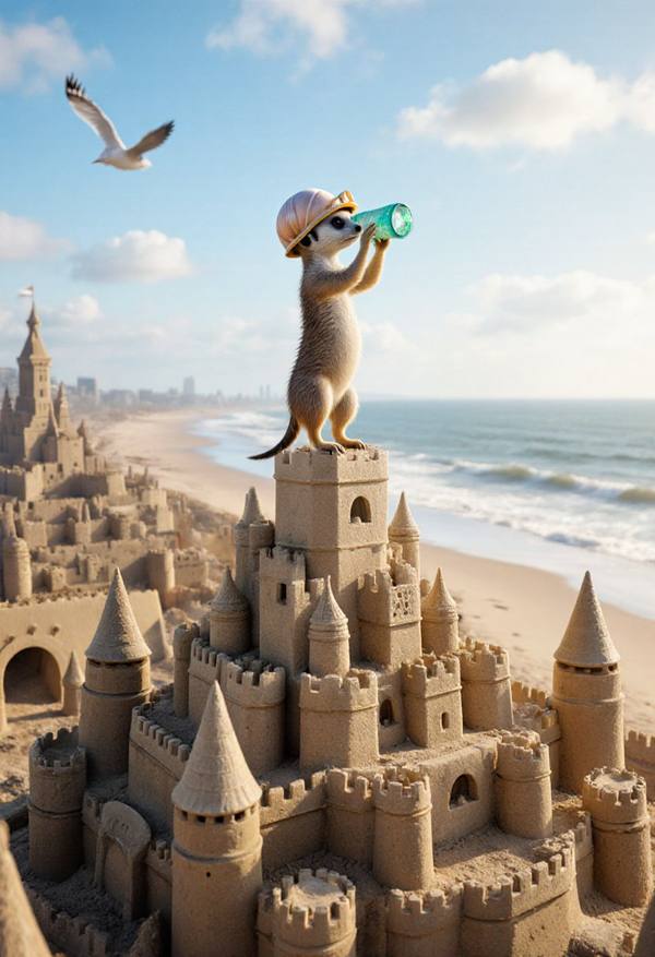 AI-generated image analyzed by PromptLens