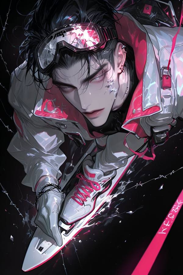 AI-generated image analyzed by PromptLens