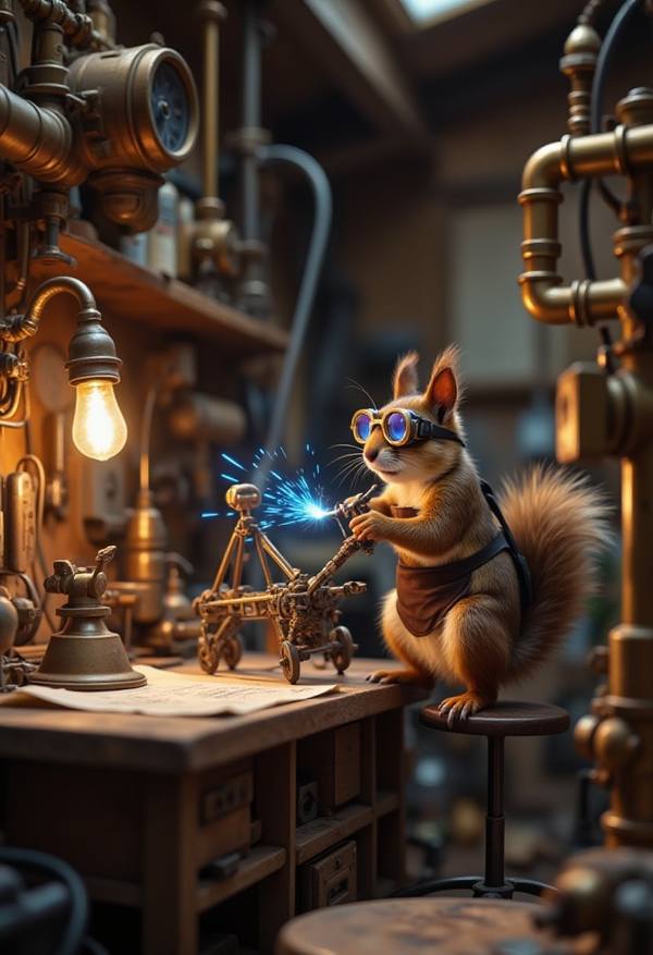 AI-generated image analyzed by PromptLens