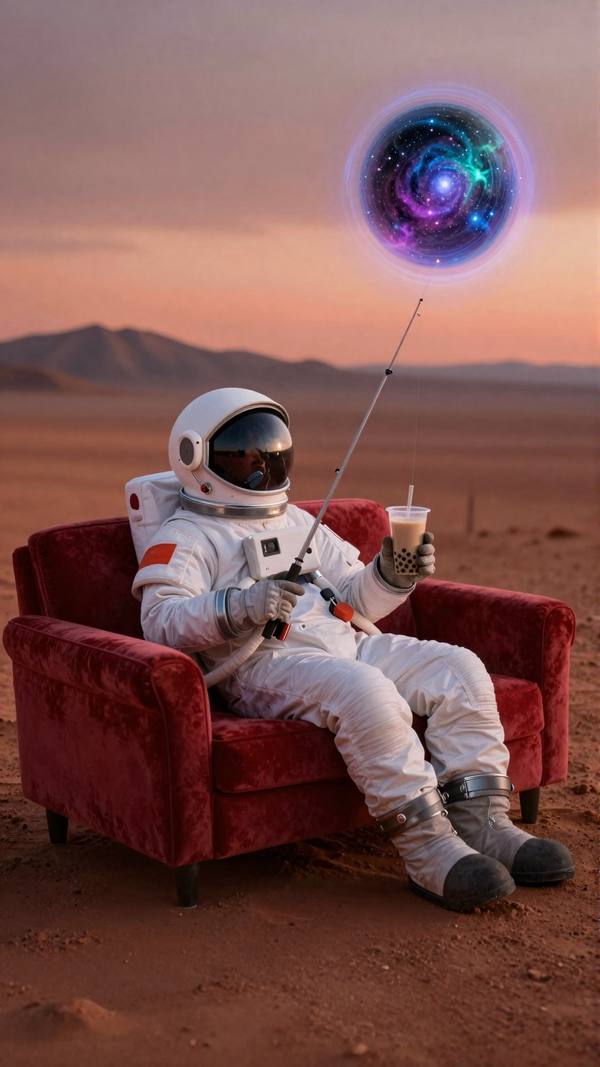 AI-generated image analyzed by PromptLens