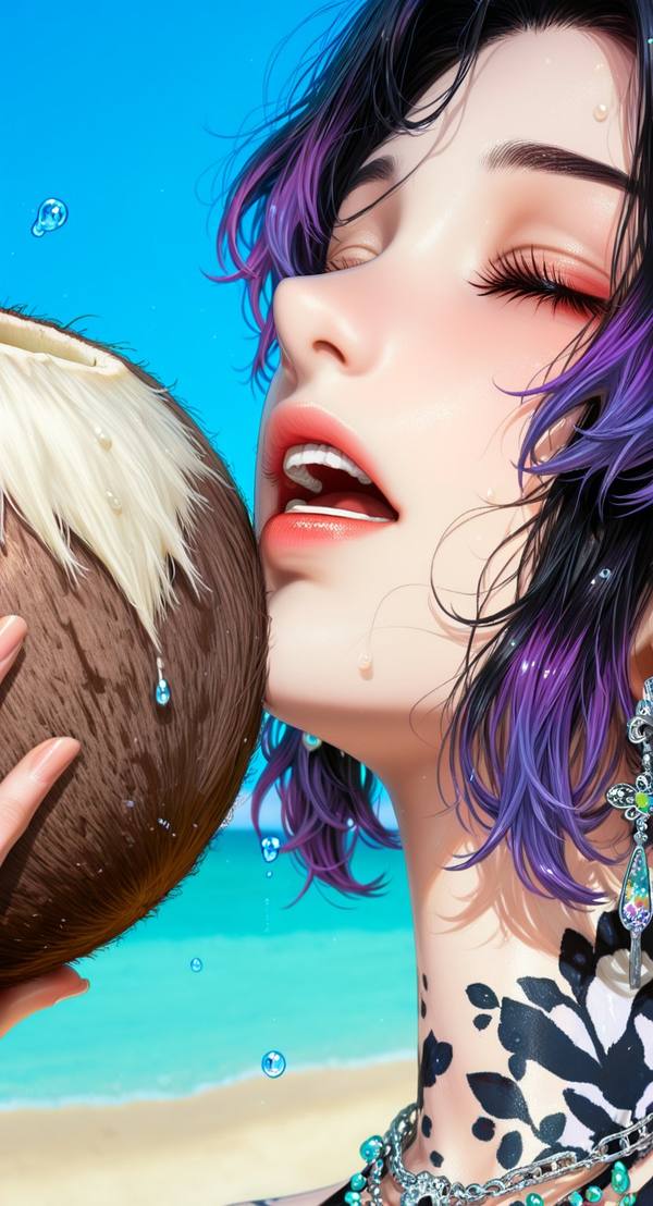 AI-generated image analyzed by PromptLens