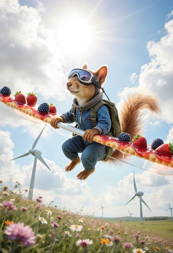 AI-generated image analyzed by PromptLens