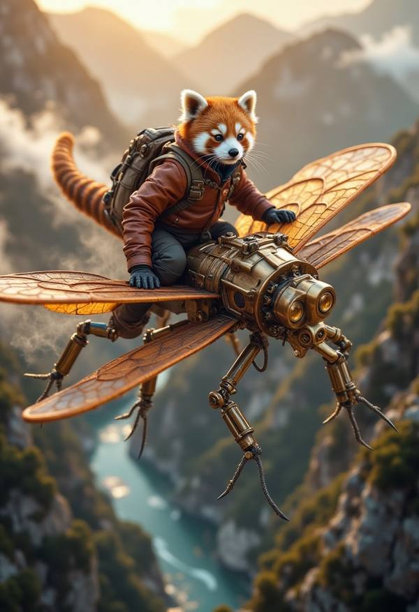 AI-generated image analyzed by PromptLens