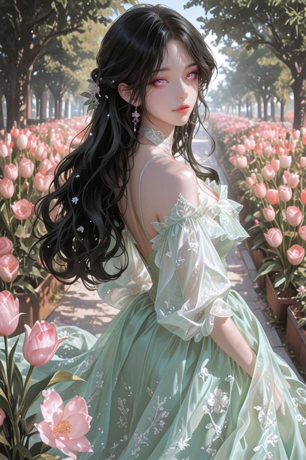 AI-generated image analyzed by PromptLens