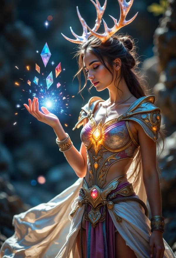 AI-generated image analyzed by PromptLens