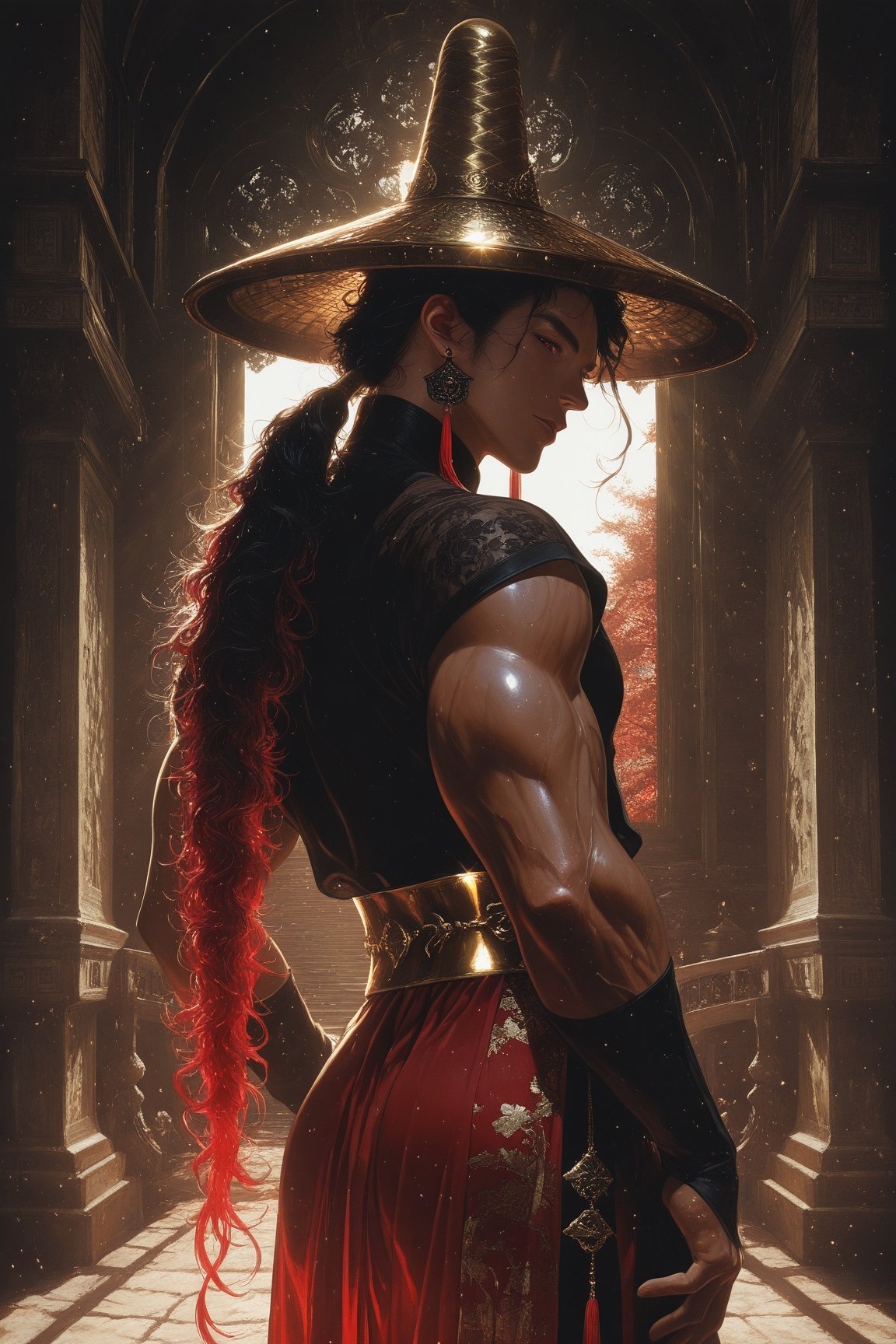 AI-generated image analyzed by PromptLens