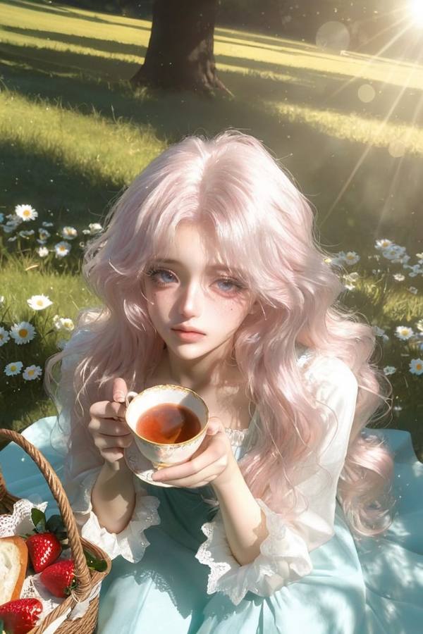 AI-generated image analyzed by PromptLens