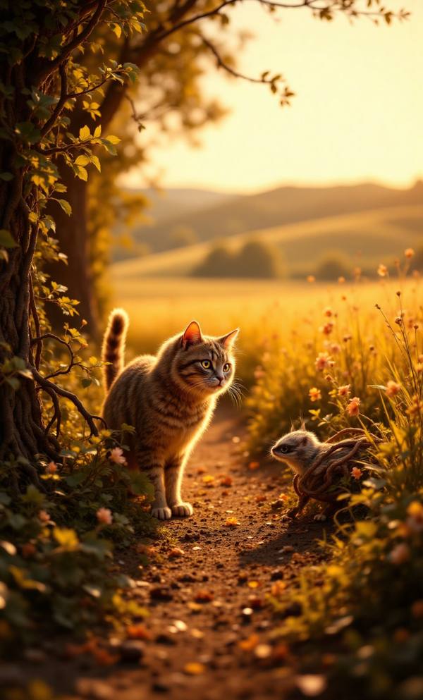 AI-generated image analyzed by PromptLens