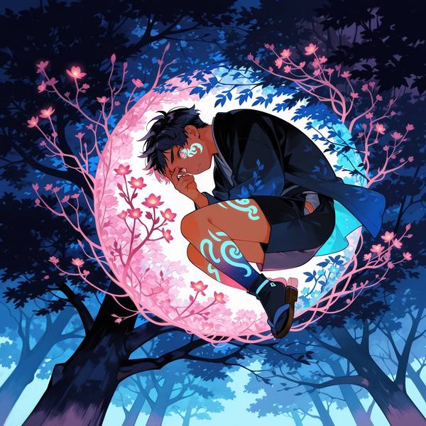 AI-generated image analyzed by PromptLens