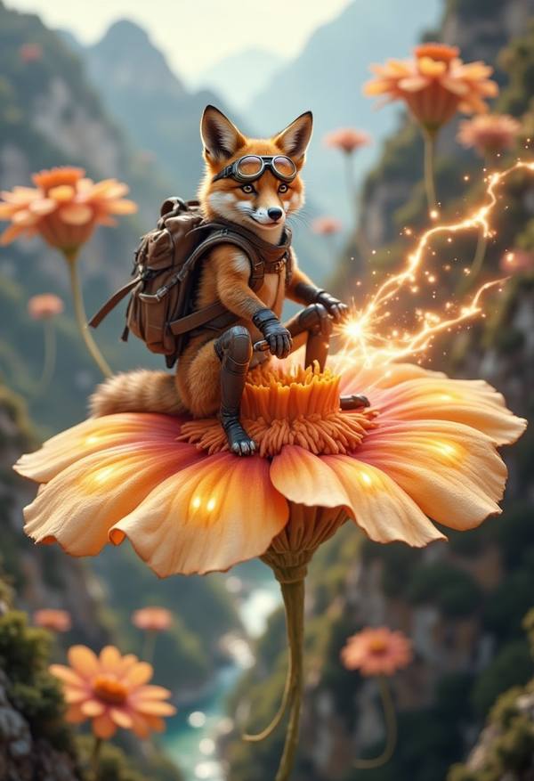 AI-generated image analyzed by PromptLens