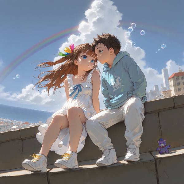 AI-generated image analyzed by PromptLens