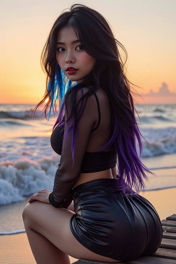 AI-generated image analyzed by PromptLens