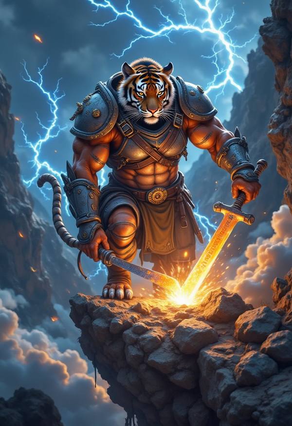 AI-generated image analyzed by PromptLens