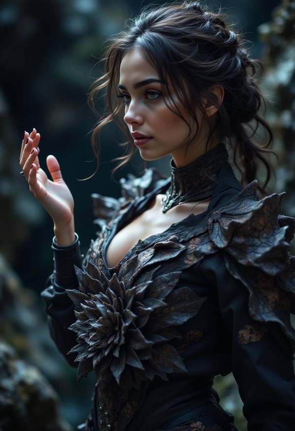 AI-generated image analyzed by PromptLens