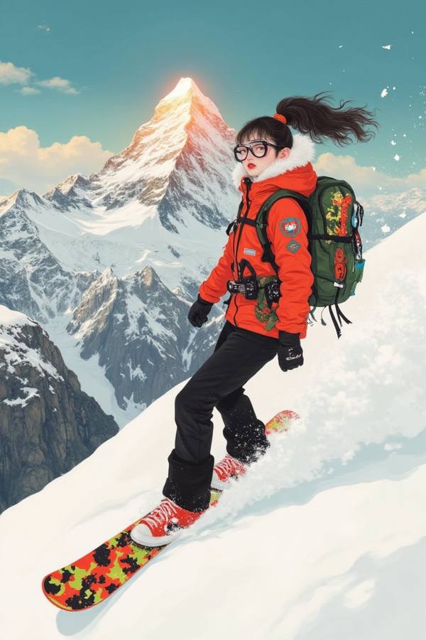 AI-generated image analyzed by PromptLens