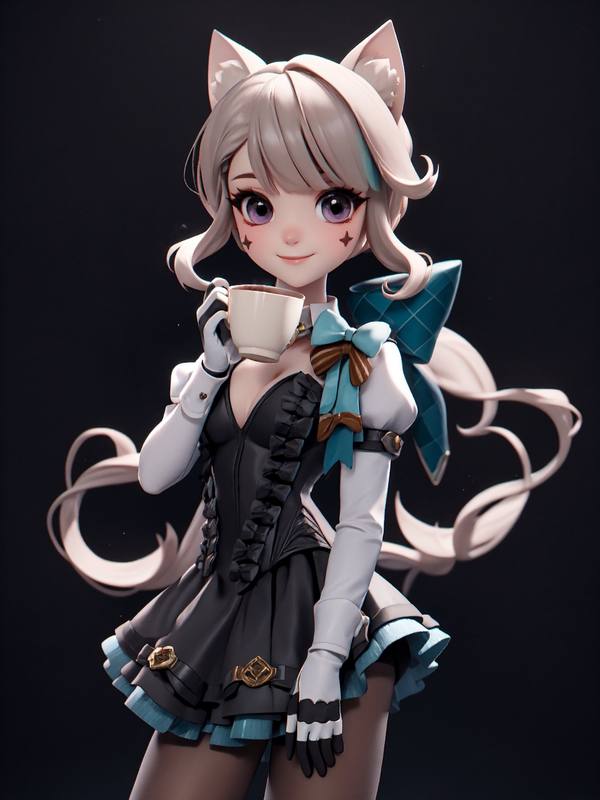 AI-generated image analyzed by PromptLens