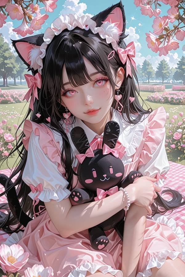 AI-generated image analyzed by PromptLens