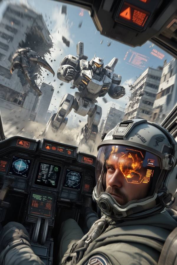 AI-generated image analyzed by PromptLens