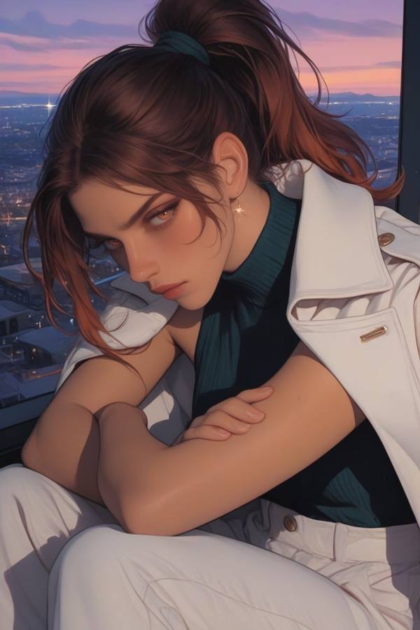 AI-generated image analyzed by PromptLens