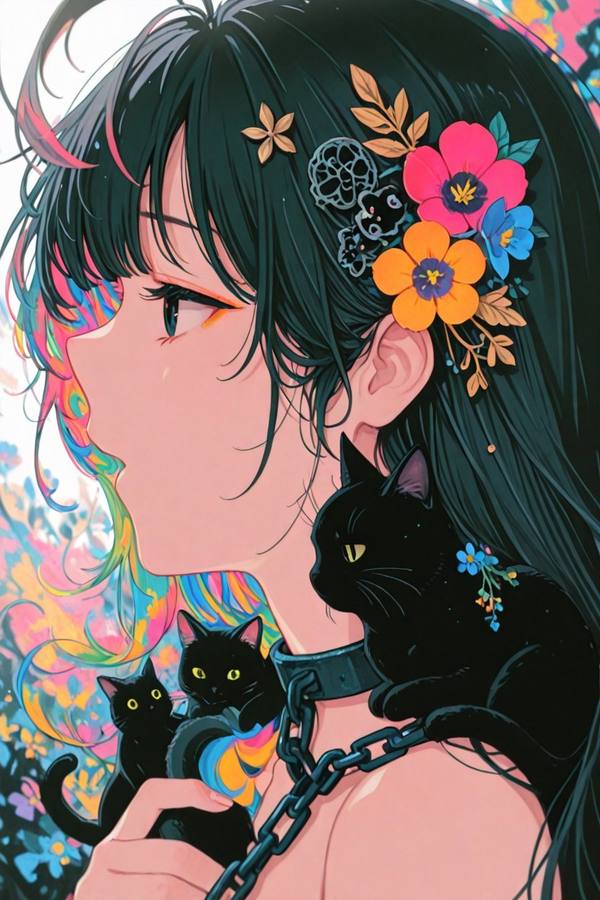 AI-generated image analyzed by PromptLens