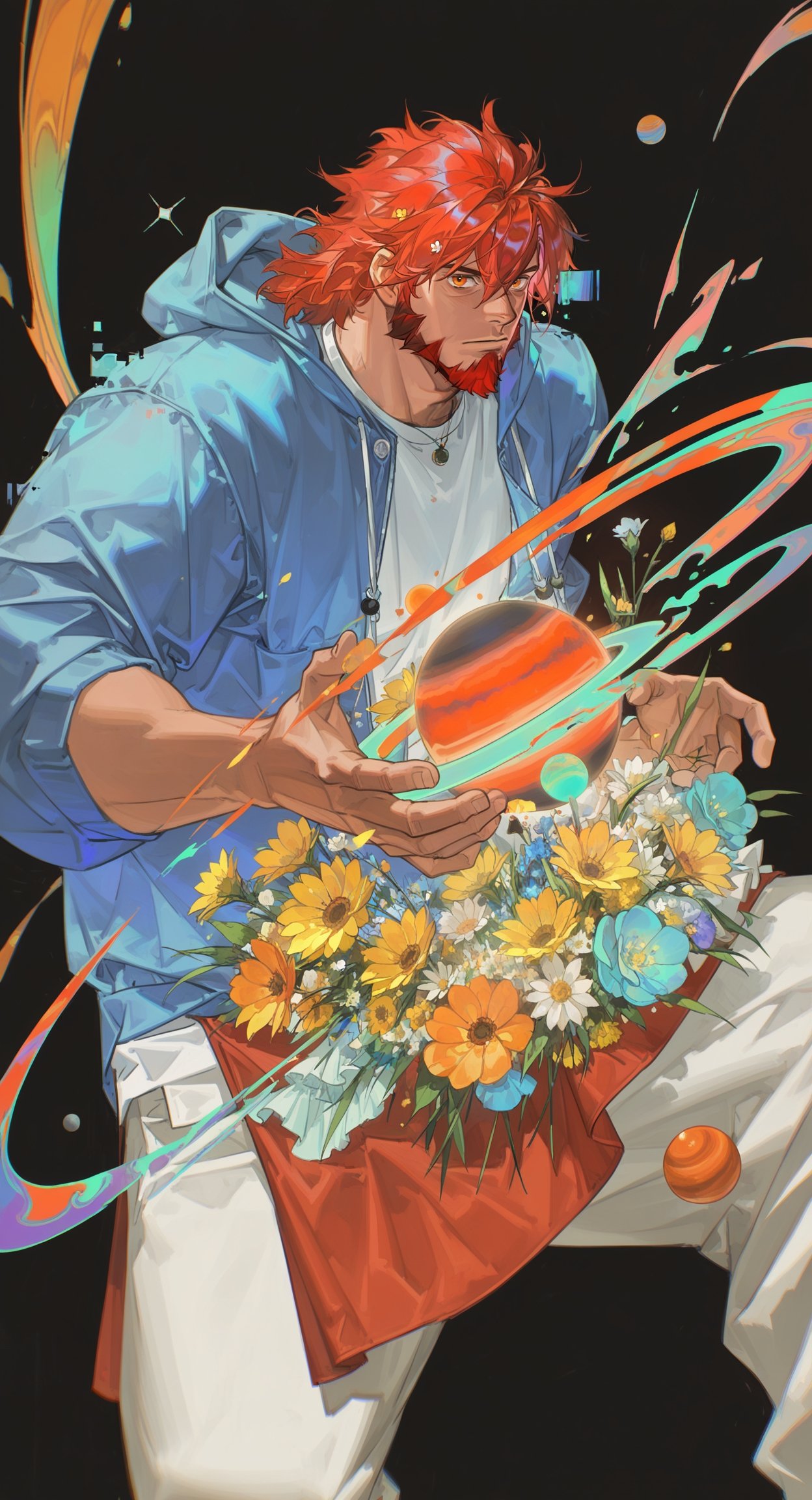 AI-generated image analyzed by PromptLens