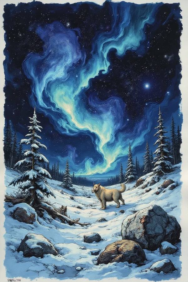 AI-generated image analyzed by PromptLens