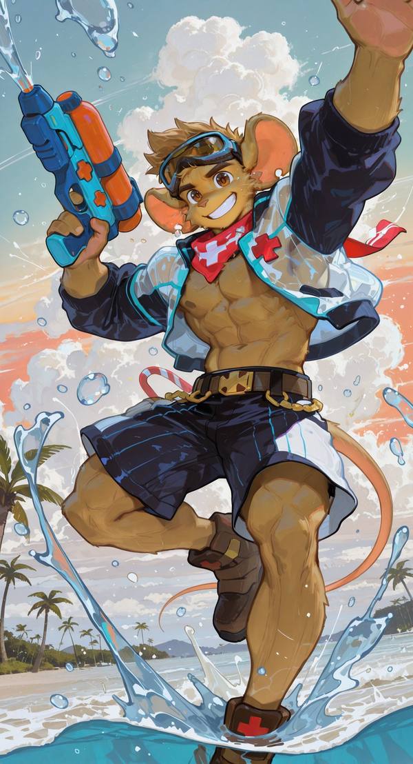 AI-generated image analyzed by PromptLens