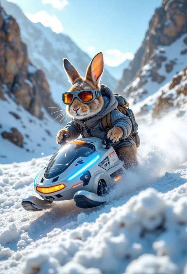 AI-generated image analyzed by PromptLens