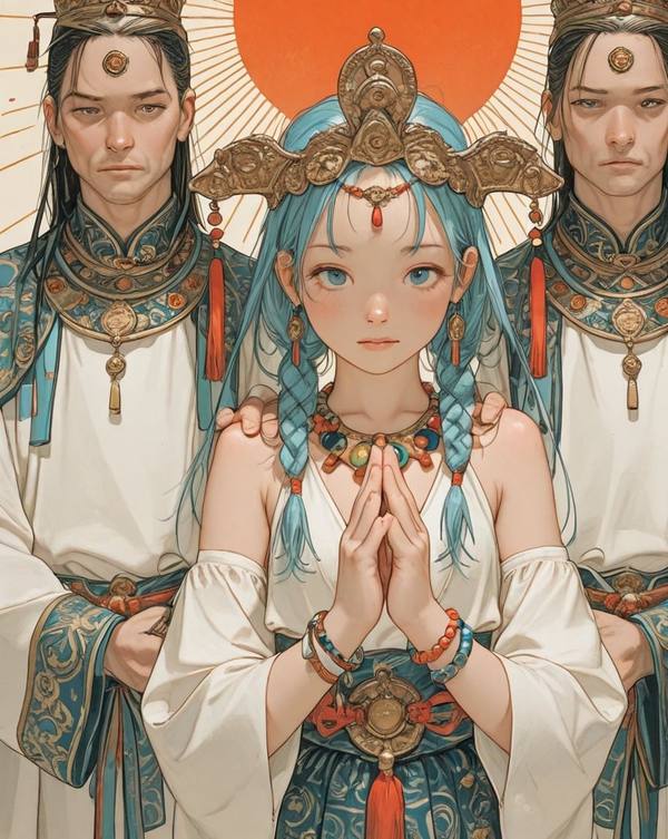 AI-generated image analyzed by PromptLens