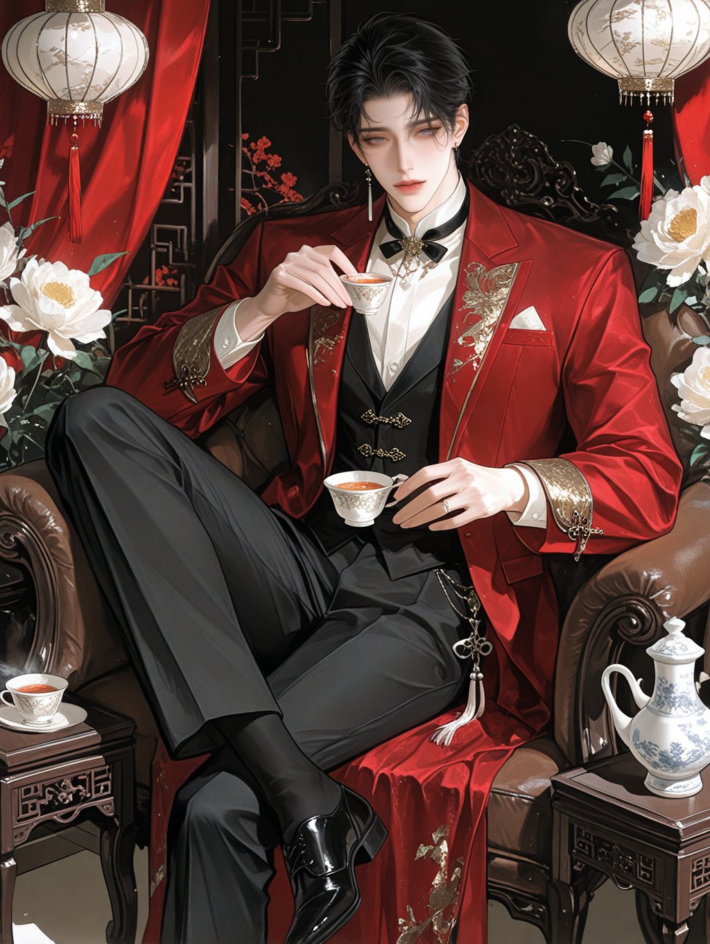 AI-generated image analyzed by PromptLens