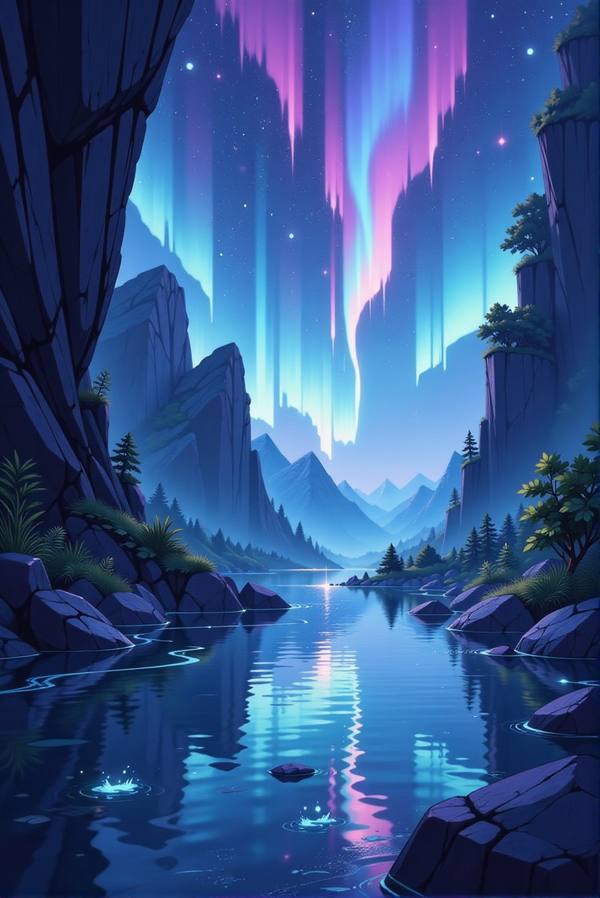 AI-generated image analyzed by PromptLens