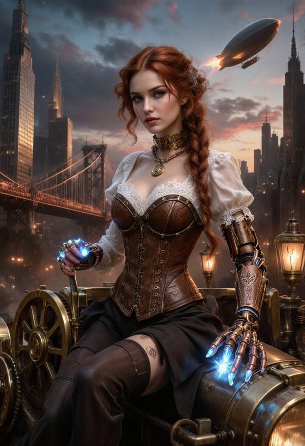 AI-generated image analyzed by PromptLens