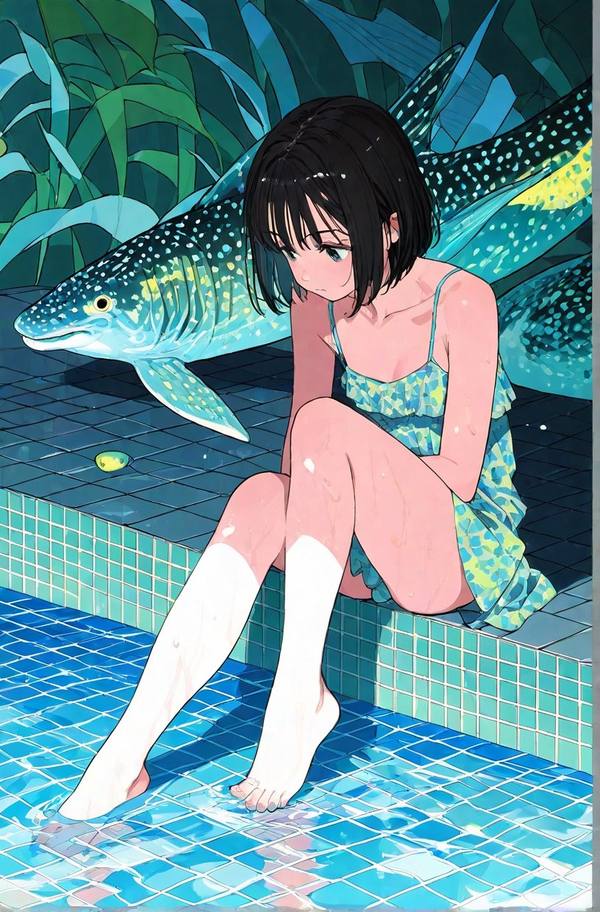 AI-generated image analyzed by PromptLens