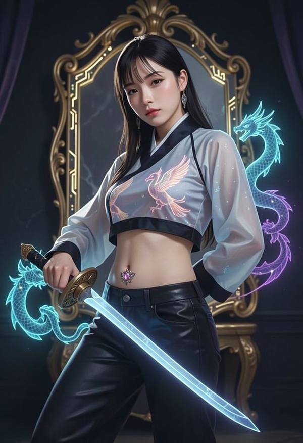 AI-generated image analyzed by PromptLens