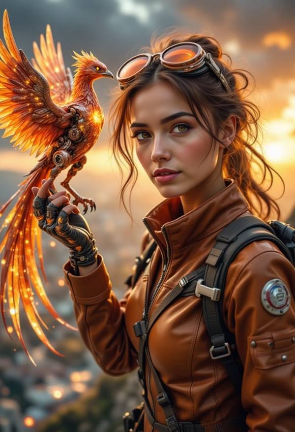 AI-generated image analyzed by PromptLens