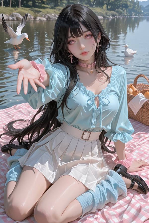 AI-generated image analyzed by PromptLens