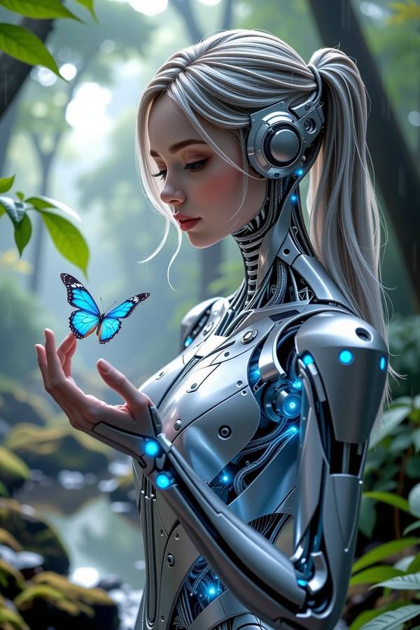 AI-generated image analyzed by PromptLens