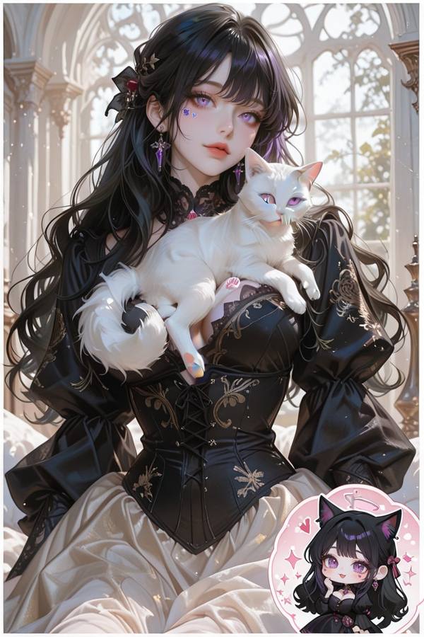 AI-generated image analyzed by PromptLens