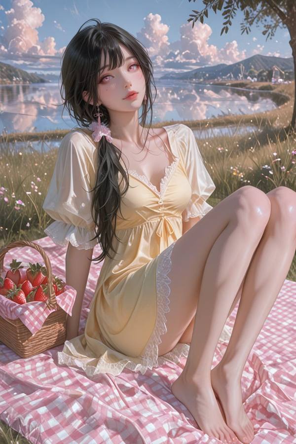 AI-generated image analyzed by PromptLens