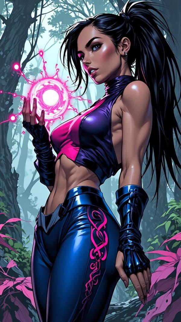 AI-generated image analyzed by PromptLens