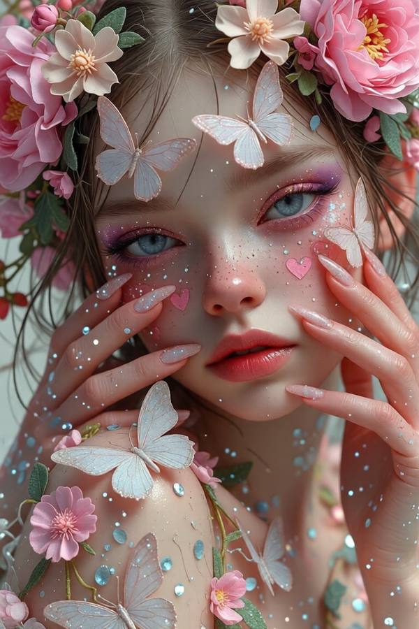 AI-generated image analyzed by PromptLens