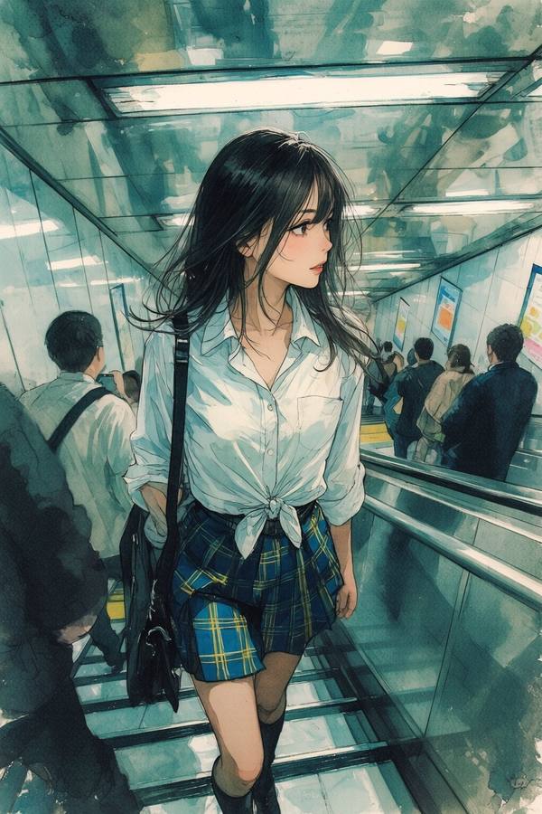 AI-generated image analyzed by PromptLens